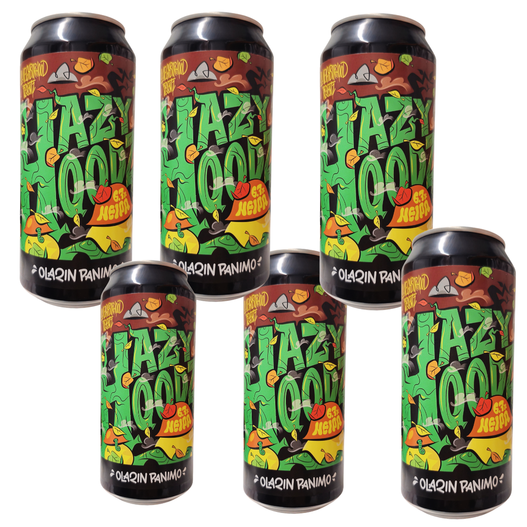 Hazy Hoodz 18 NEIPA (6 kpl) – Olarin Panimo
